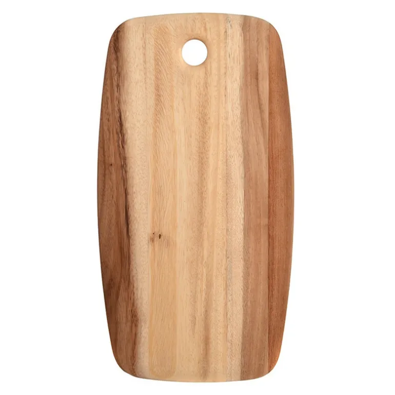Acacia Wood Tablet with Hole Handle 45cm