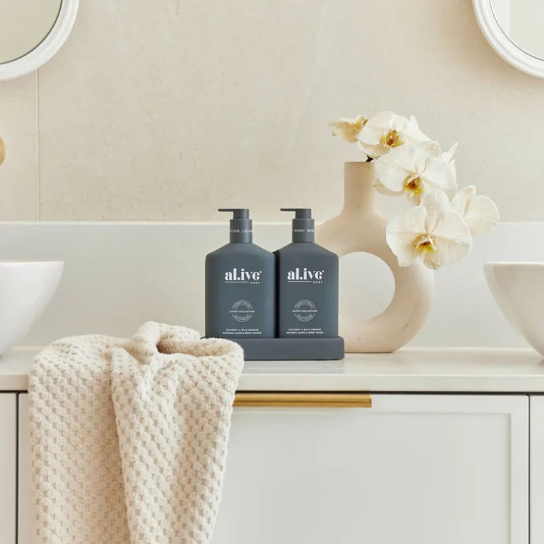 al.ive Body Coconut & Wild Orange Wash & Lotion Duo