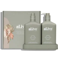 al.ive Body Green Pepper & Lotus Wash & Lotion Duo