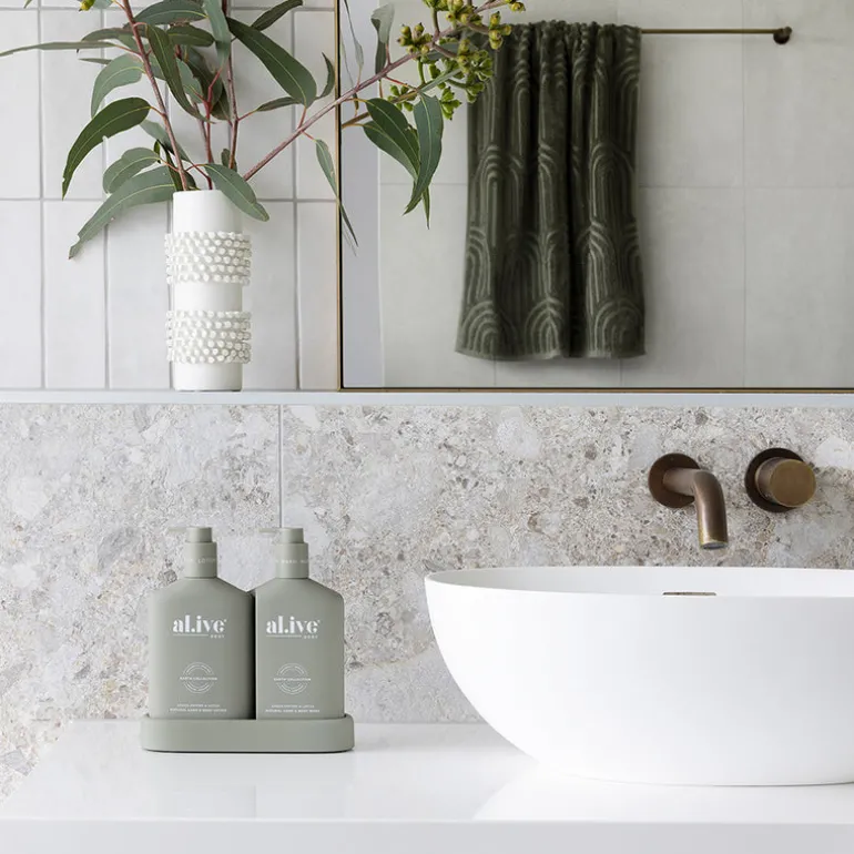 al.ive Body Green Pepper & Lotus Wash & Lotion Duo