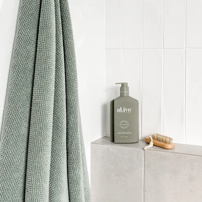 al.ive Body Green Pepper & Lotus Wash & Lotion Duo