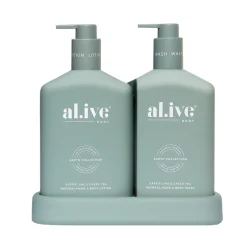 al.ive Body Kafir Lime & Green Tea Wash & Lotion Duo