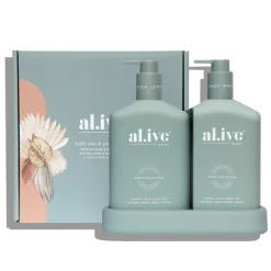 al.ive Body Kafir Lime & Green Tea Wash & Lotion Duo