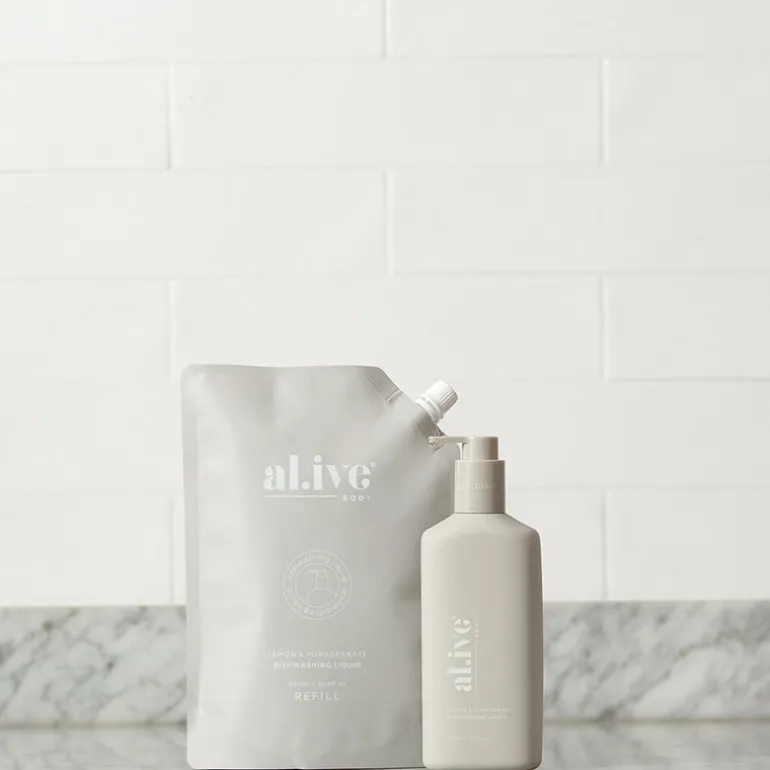al.ive Body Lemon & Pomegranate Dishwash Refill