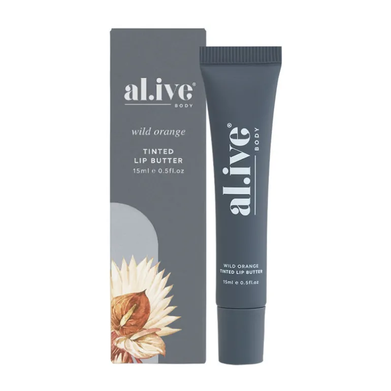 ali.ve Body Lip Butter - Wild Orange
