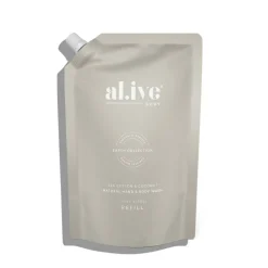 al.ive Body Sea Cotton & Cotton Handwash Refill