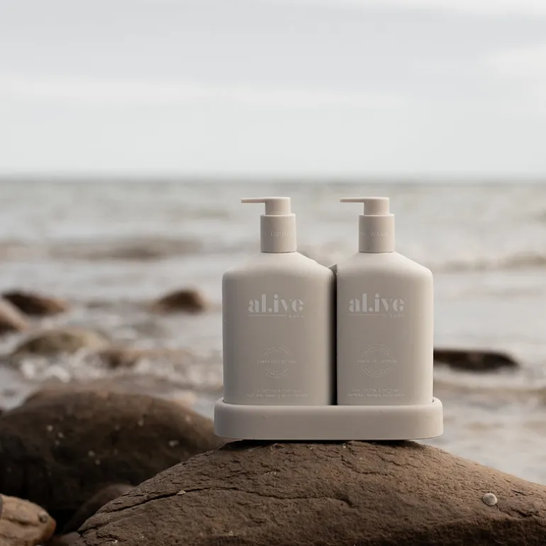 al.ive Body Sea Cotton & Coconut Wash & Lotion Duo