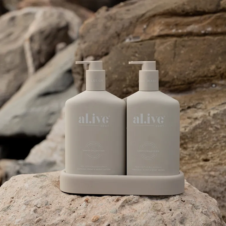 al.ive Body Sea Cotton & Coconut Wash & Lotion Duo