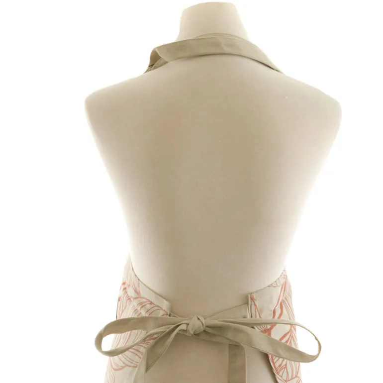 Apron Pumpkin/Tawny Print