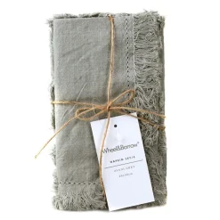 Avani Napkin Set Grey