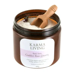 BATH SOAK Goddess Rose Quartz 400g