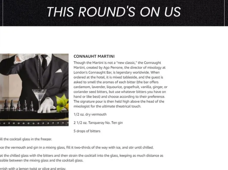 Book - Cocktails: The New Classics