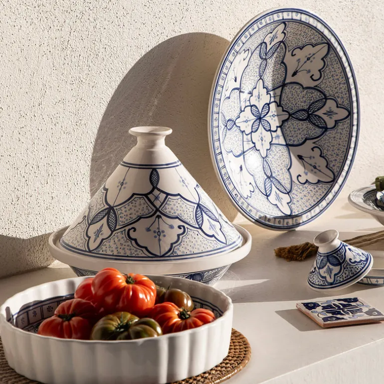 Bowl Flat - Dark & Light Blue