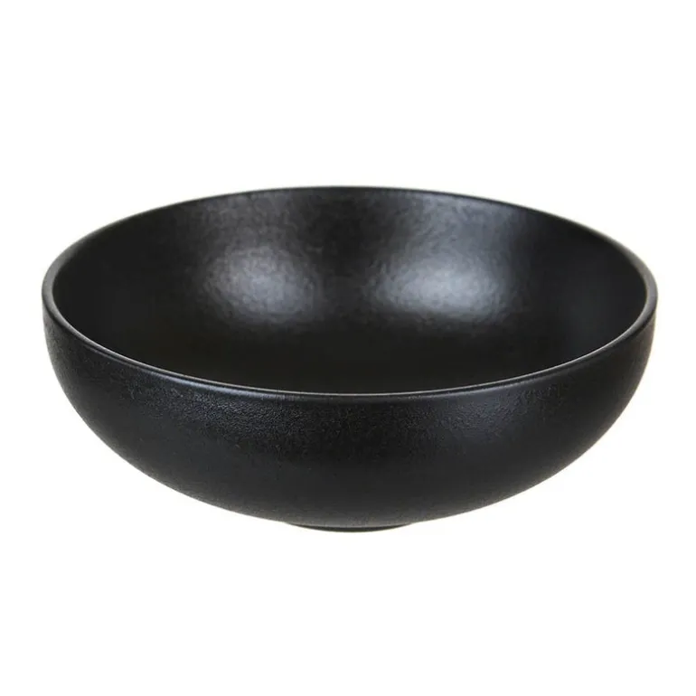 Bowl Round Black 16cm