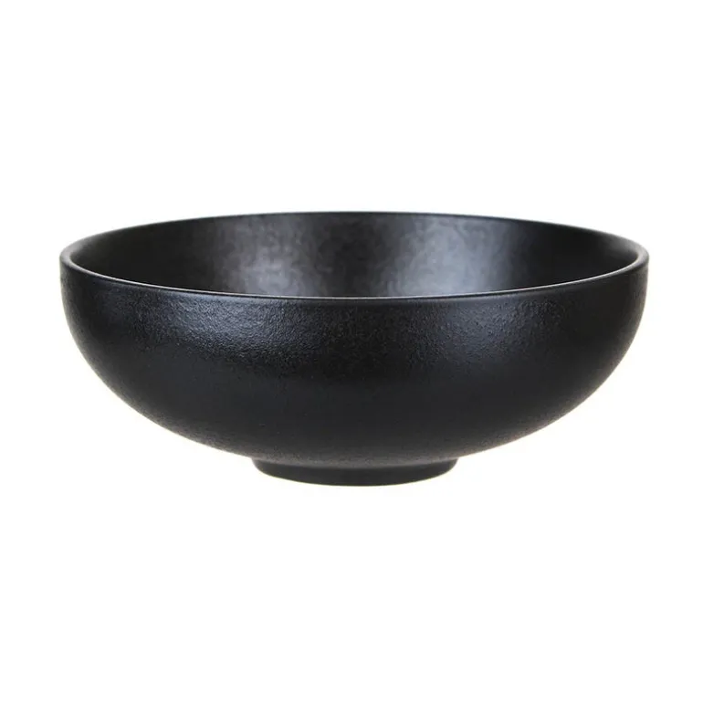 Bowl Round Black 16cm