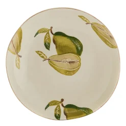 BOWL Round Ceramic Pears 30cm