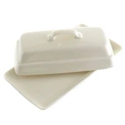 Butter Dish Cream Lid & Base Plate