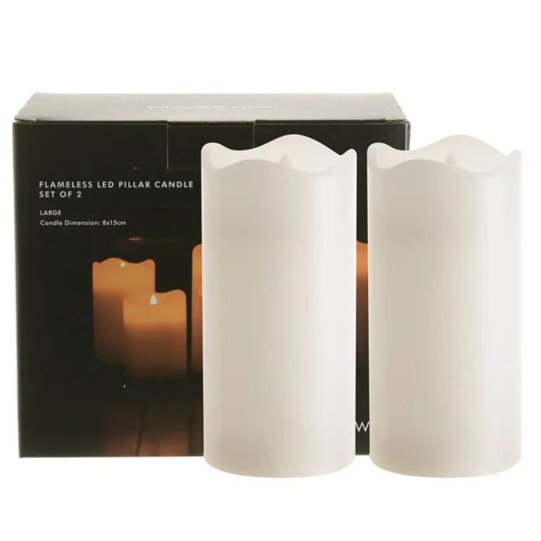 Candle - Flameless Pillar Set