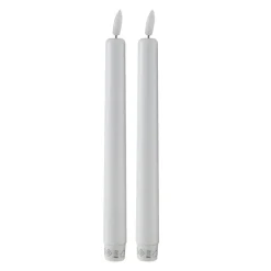 CANDLE Taper 23x2cm Set/2 Flameless LED