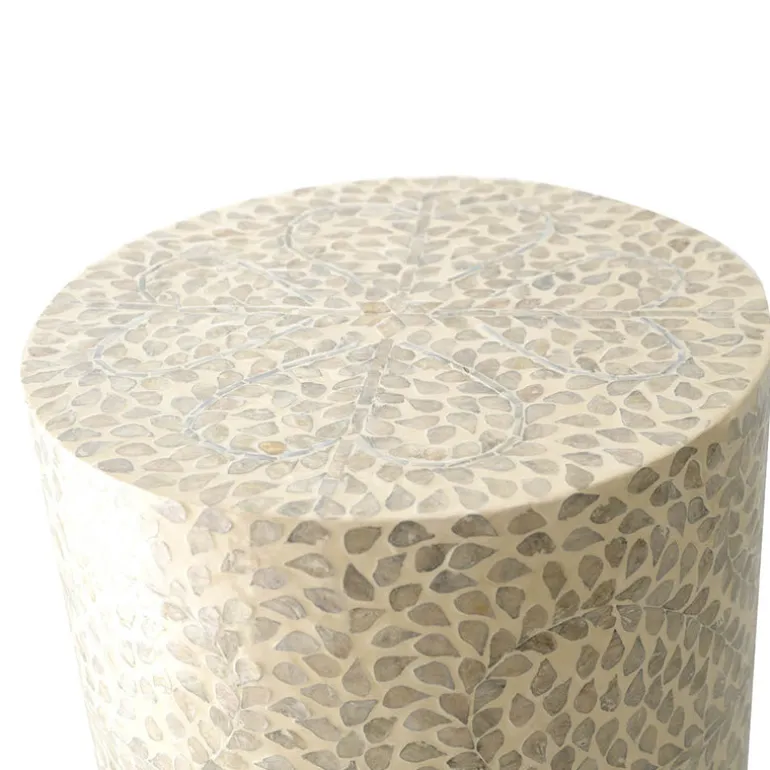 Capiz Side Table