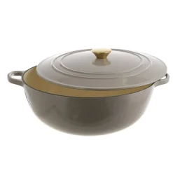 Casserole Pot Cast Iron Mushroom 7L