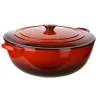 Cast Iron Pot Red 7L
