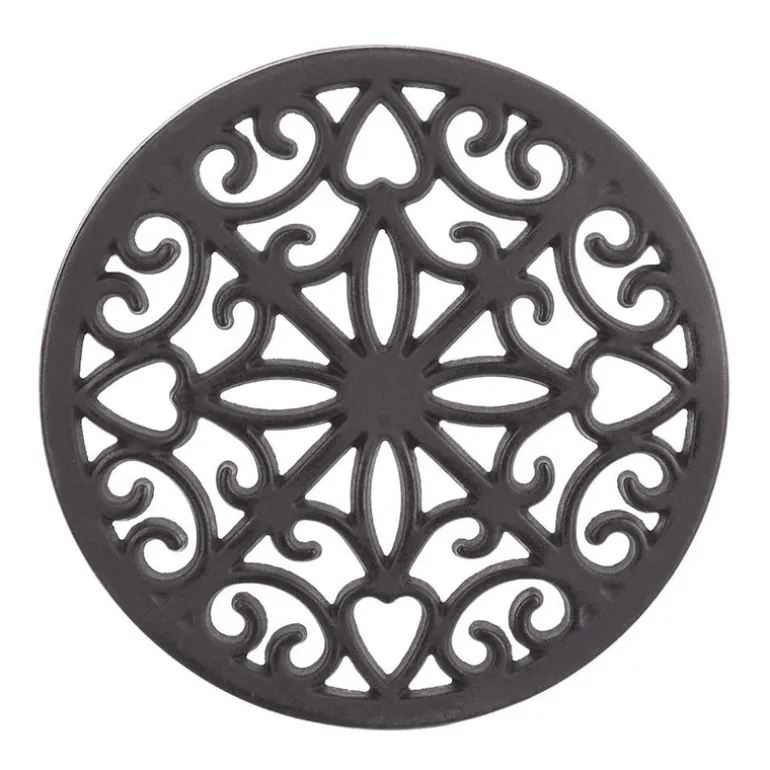 Cast Iron Trivet Black