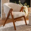 Chair Rocket Ribbed Beige Cream