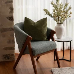 Chair Sage Green Boucle