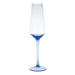 Champagne Flute Cornflower Blue