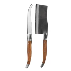 Cheese Knife Set/2 Olive Wood Handle
