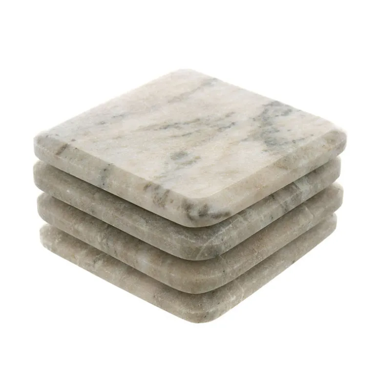 Coaster Set Toronto Marble