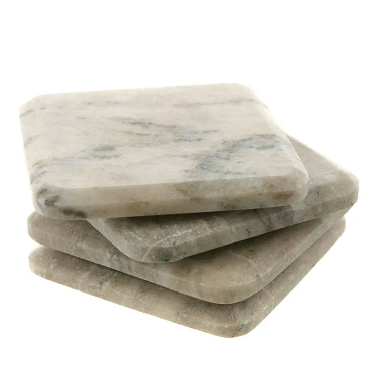 Coaster Set Toronto Marble