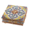 Coaster Set Tuscan Blue