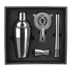 Cocktail Set Brushed Stainless Steel