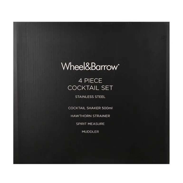 Cocktail Set Brushed Stainless Steel