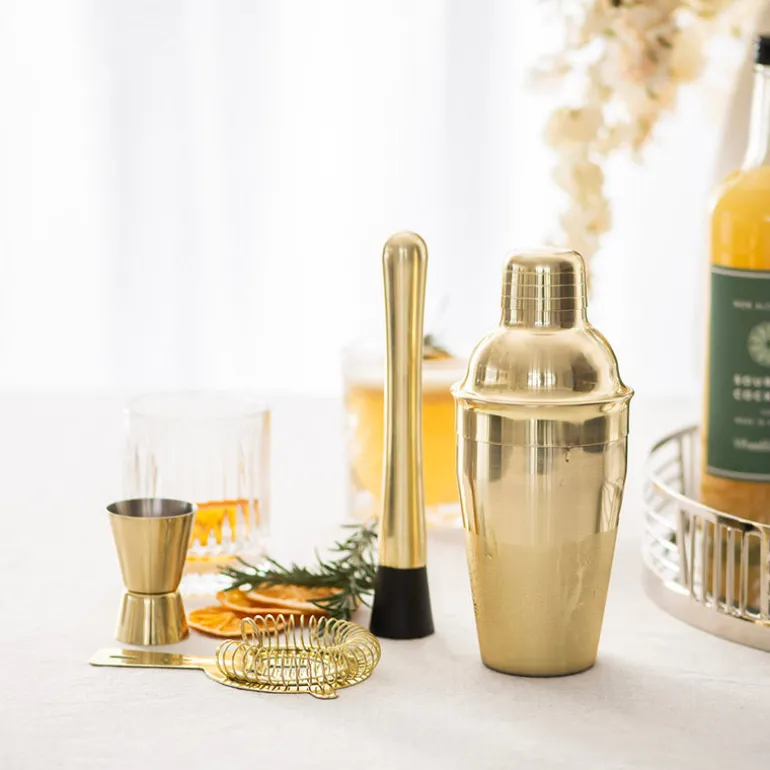Cocktail Set Light Gold