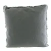CUSHION with Fringe Blue 50x50cm