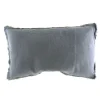 CUSHION with Fringe Blue 30x50cm