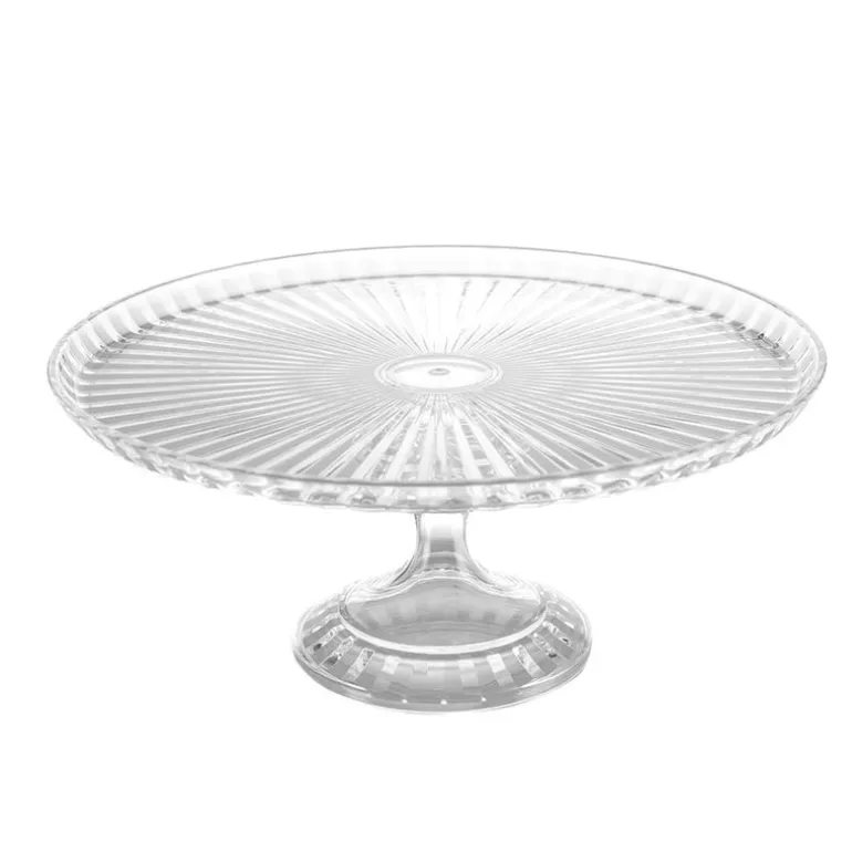 Cut Acrylic Cake Stand & Dome