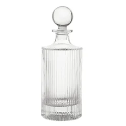 Decanter Henry Ribbed Clear