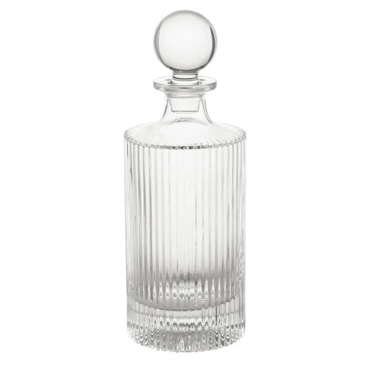 Decanter Henry Ribbed Clear