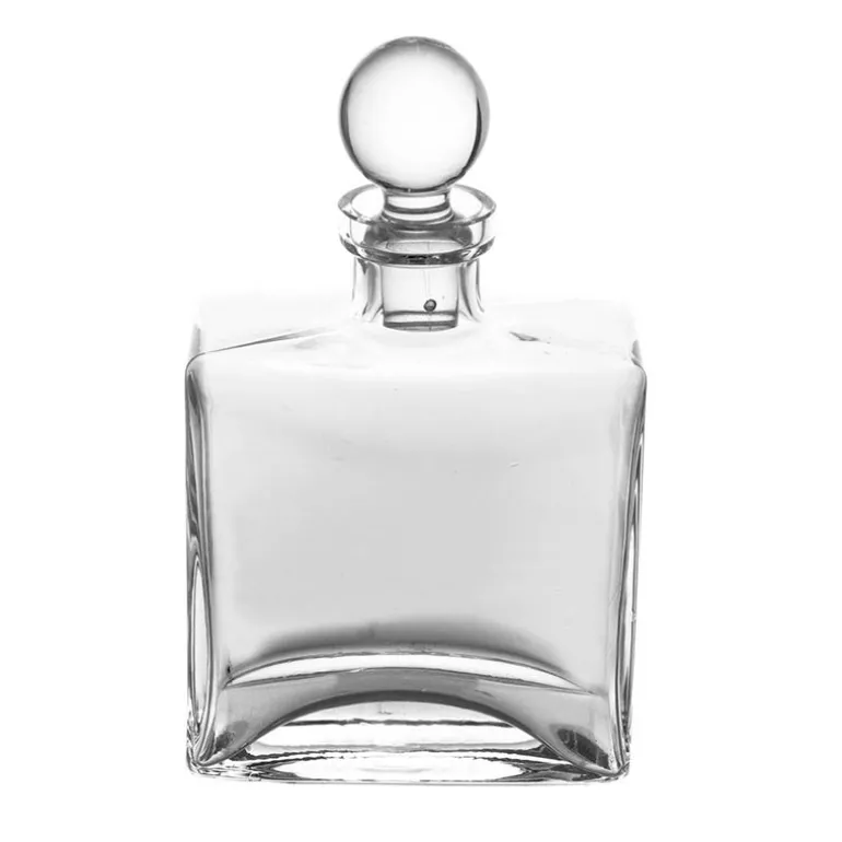 DECANTER Milas Square with Stopper 13x6.5x17cm