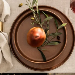 Dinner Set Stoneware Straight Leather 12pce