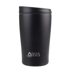 Double Wall Insulated Travel Cup Black