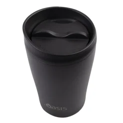 Double Wall Insulated Travel Cup Black