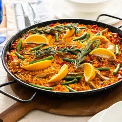 Enamel Paella Pan