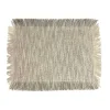 Fringed Placemat Natural with Fleck