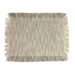 Fringed Placemat Natural with Fleck