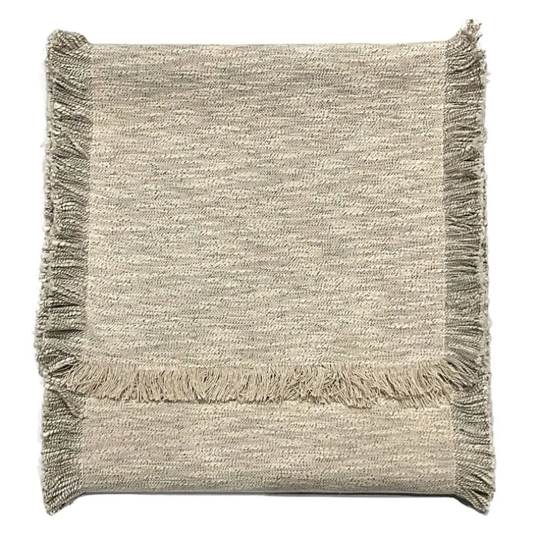 Fringed Runner Natural with Fleck